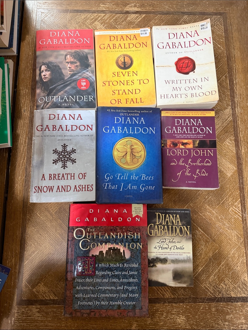 Diana Gabaldon Outlander Books